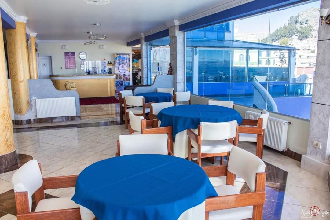 Hotel Lago Azul Copacabana  Bagian luar foto