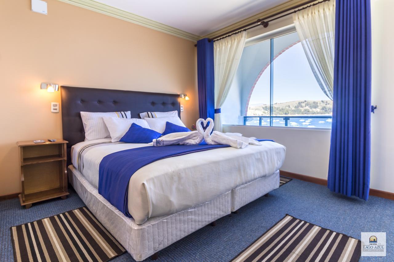 Hotel Lago Azul Copacabana  Bagian luar foto