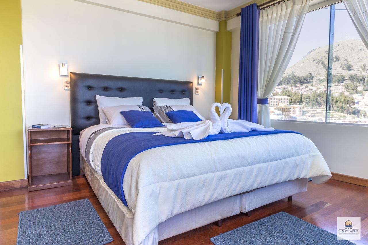 Hotel Lago Azul Copacabana  Bagian luar foto